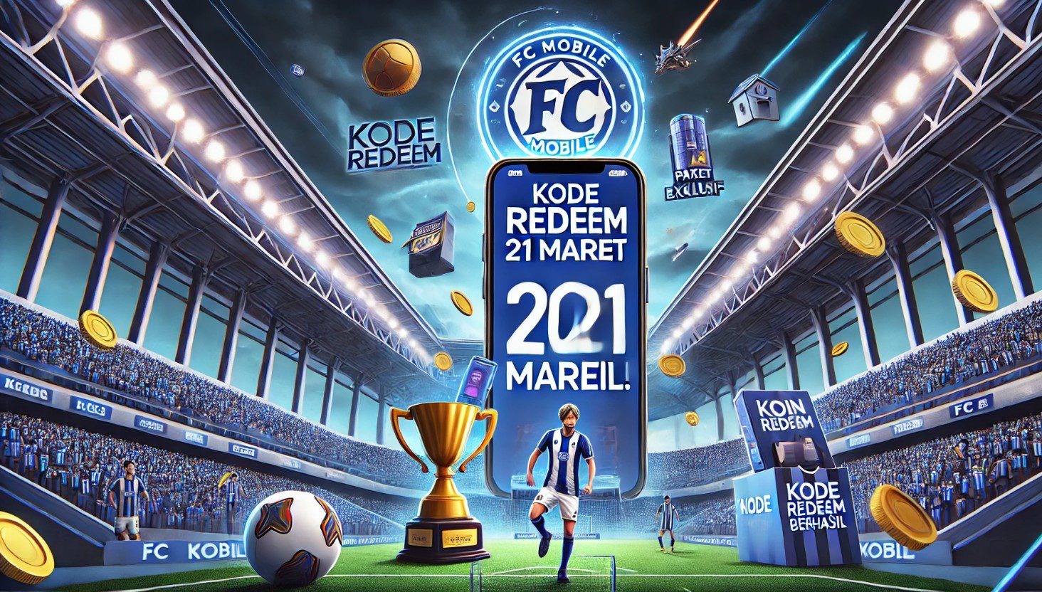 Kumpulan Kode Redeem FC Mobile 21 Maret 2025: Bonus Pemain, Item Pack, dan Coin Gratis!